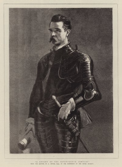 Un chevalier du XVIIe siècle - John Pettie